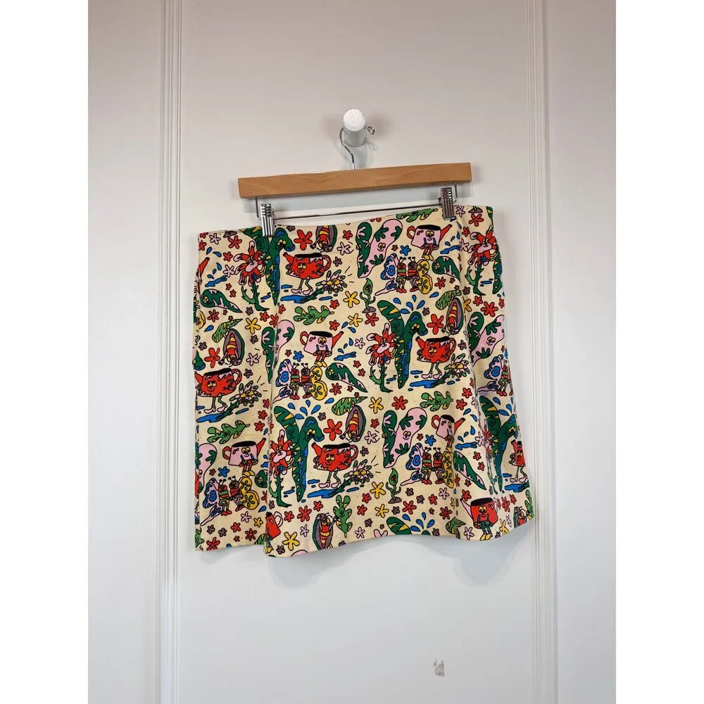 Nooworks Pattern Mini Skirt (XL)
